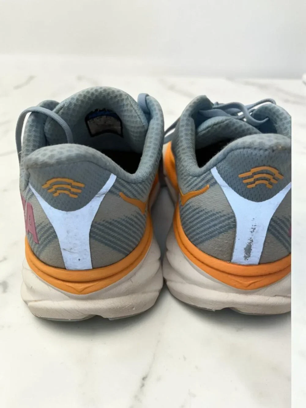HOKA Clifton 9 Running Shoes in Airy Blue/Ice Water, Women’s Size 10.5B.